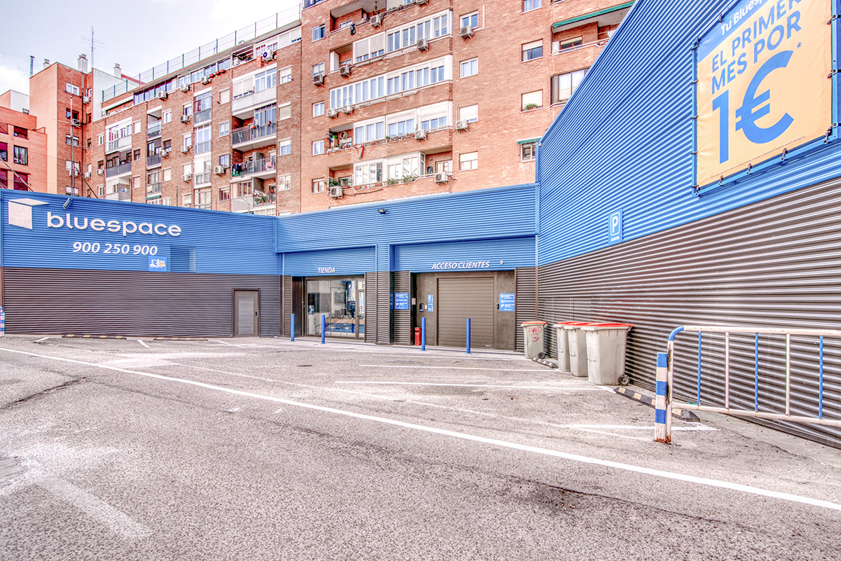Bluespace Pacífico, trasteros y guardamuebles en Madrid
